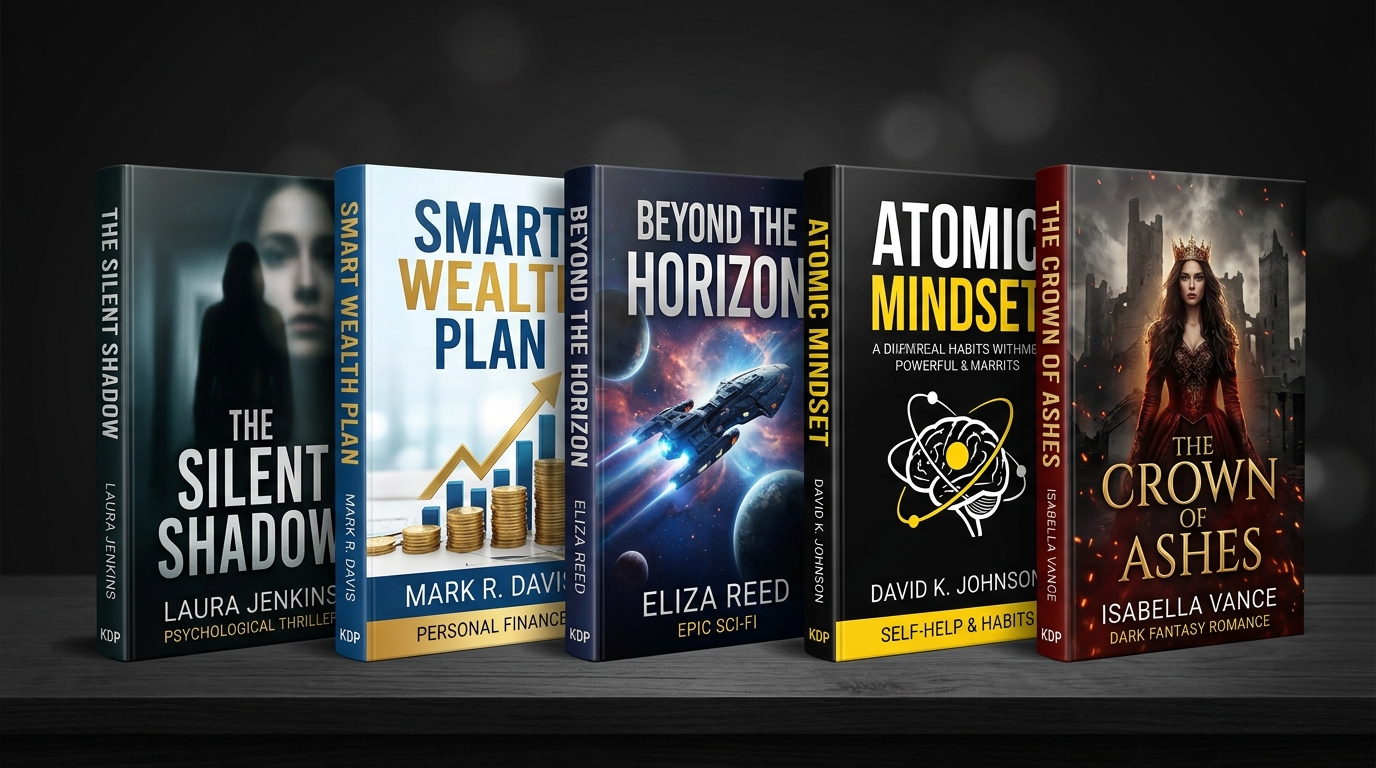 Colección Bestseller 3D - Thriller, Finanzas, Ciencia Ficción, Hábitos y Fantasía
